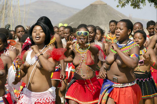 Real africana de mujeres en topless,..
